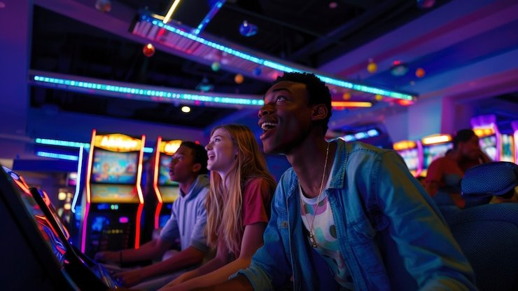 Meja European Roulette dengan berbagai pilihan taruhan di mambo slot